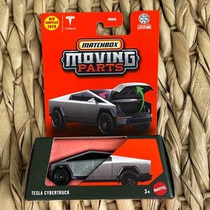 Tesla Cybertruck Matchbox Moving Parts Cyber Truck EV Electric Vehicle 2025 New